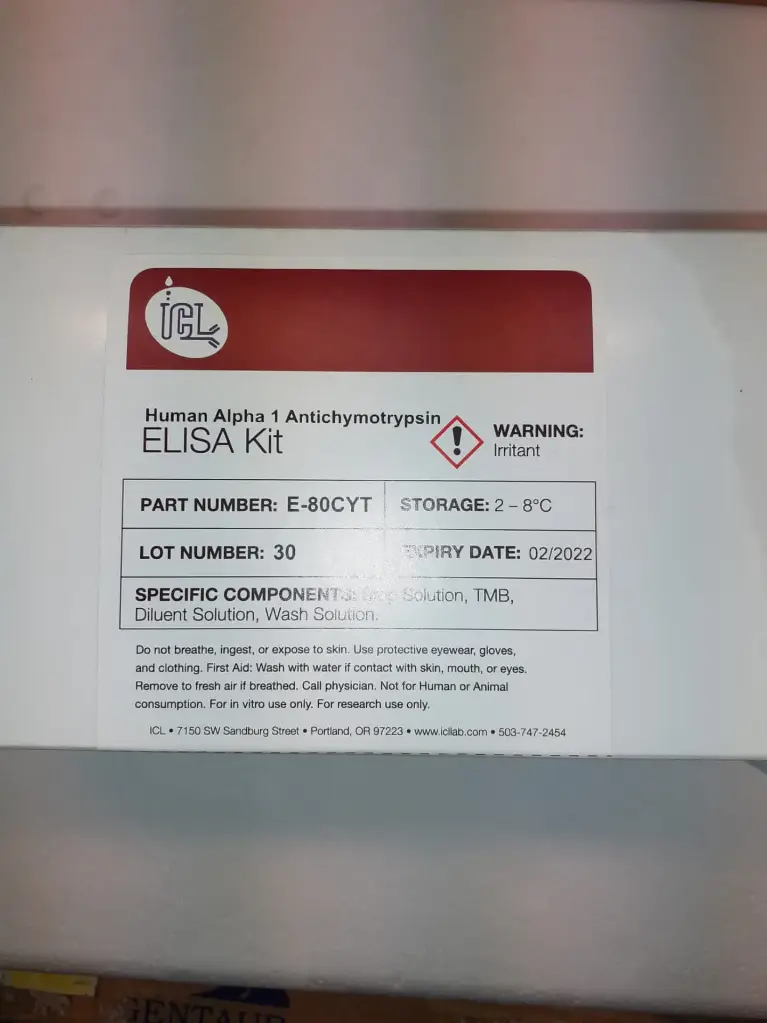 [E-80CYT] Human Alpha 1-Antichymotrypsin ELISA Kit   